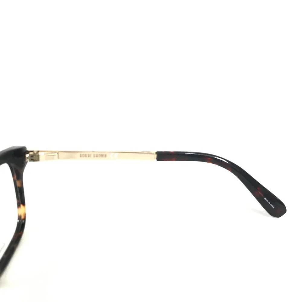Bobbi Brown Eyeglasses Frames THE CHARLIE 1QA Tortoise Gold Thick Rim 51-17-140